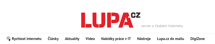 Na odborných webech Lupa.cz a Root.cz vyšel náš PR článek